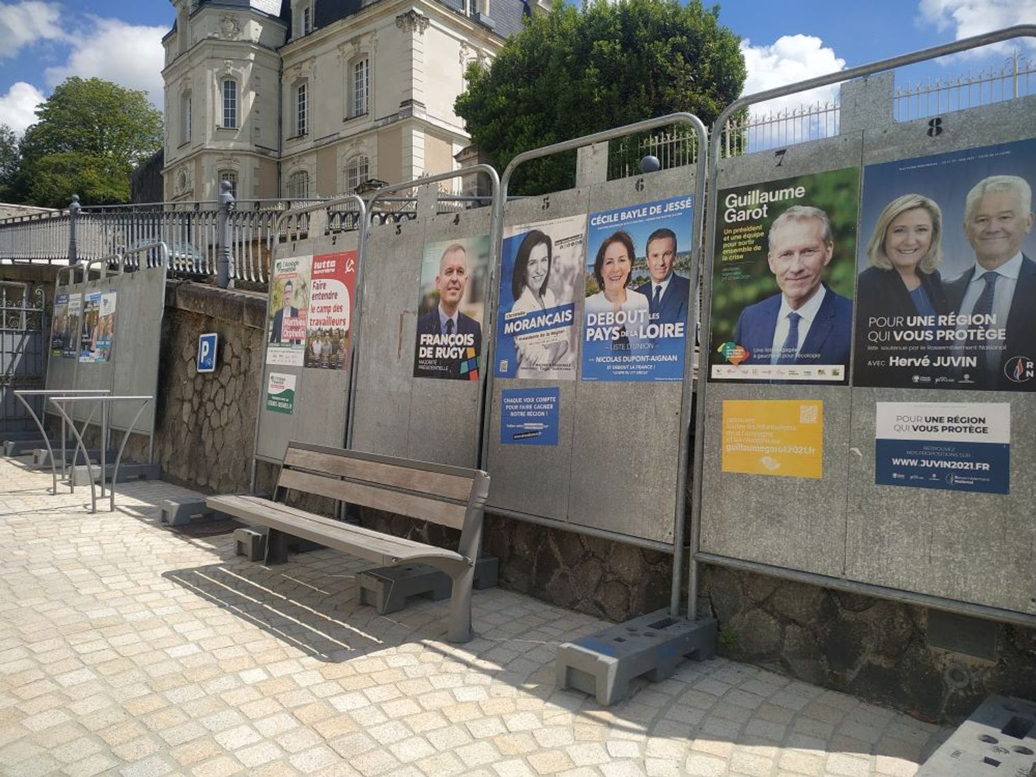 Segré elections départementales et régionales panneaux candidats_07 06 21_CJ
